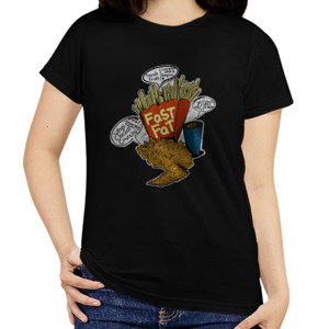 Kaos fast food fast fat