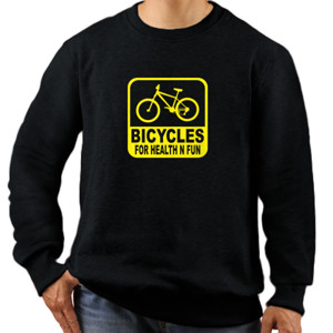 Jaket Sweater Bicycles For Health n Fun
