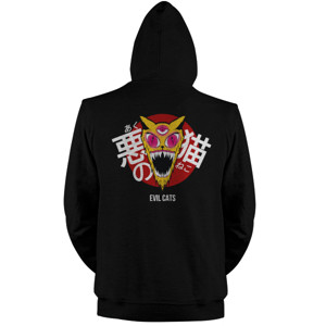 Jaket Hoodie EvilCats (kanji) 