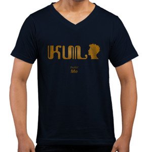 Kaos  V-Neck t-shirt “Kulo” it means I or me