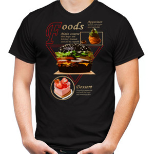 Kaos Kaos tshirt foods