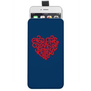 Sarung HP Pouch Love Thypograph