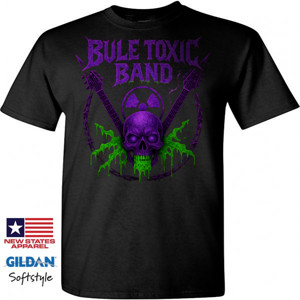 Kaos Bule Toxic Band Logo