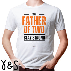 Kaos Strong Father - white