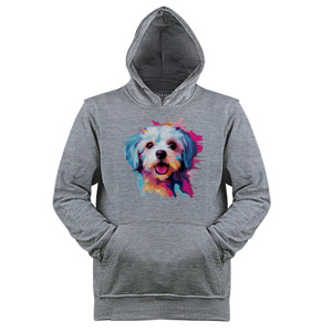 Jaket Hoodie Kaos Gambar Anjing 085