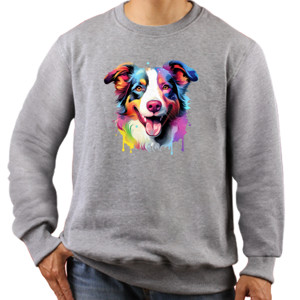 Jaket Sweater Kaos Gambar Anjing 029