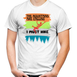 Kaos THE MOUNTAINS ARE CALLING I MUST HIKE Keren