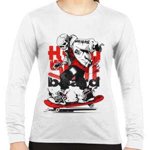 Kaos Skateboard Skull