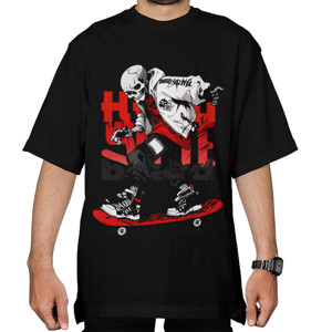Kaos Oversize Skateboard Skull