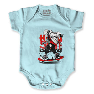 Baby Jumper Skateboard Skull
