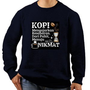 Jaket Sweater KOPI NIKMAT