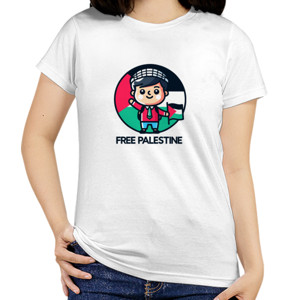 Kaos Anak Premium - Free Palestine #006