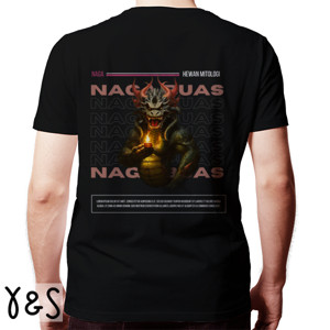 Kaos Naga Buas Streetwear