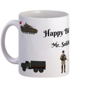 Mug Hadiah / Kado Ulang Tahun Mr. Soldier