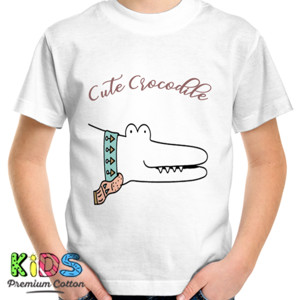 Kaos Cute crocodile