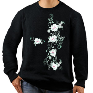 Jaket Sweater Flower arts