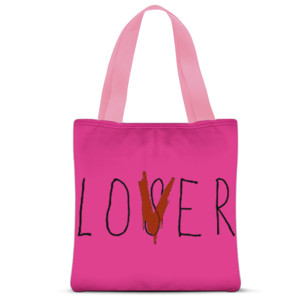 Tas Tote Fullprint lover