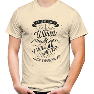 Kaos I love the world (custom)
