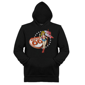 Jaket Hoodie Route 66