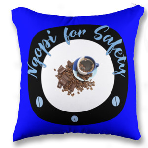 Bantal Ngopi for Safety Biru