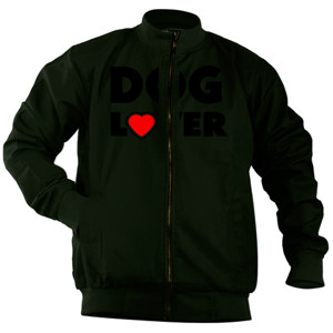 Jaket Bomber Dog Lover  
