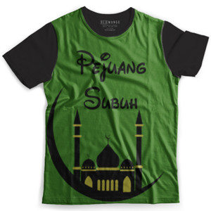 Kaos Fullprint Baju Kaos Lengan Pendek Remaja Pejuang Subuh