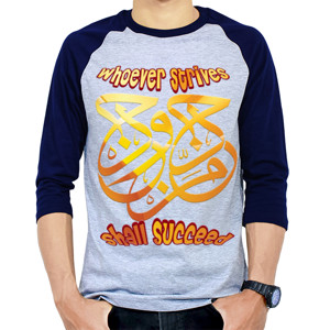 Kaos Raglan Bersungguh-sungguh