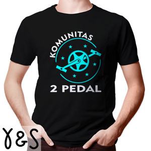 Kaos Kaos Sepeda Komunitas Dua Pedal