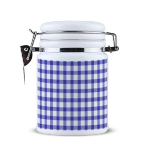 Toples Bumbu Azuli Gingham Jar
