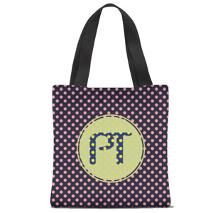 Tas Tote Fullprint DOT PATTERN 10