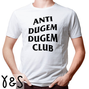 Kaos ANTI DUGEM CLUB - WHITE