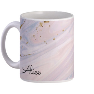 Mug Abstract mug - lovely marble