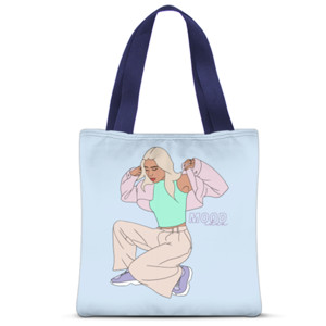 Tas Tote Fullprint Mood Idea - Totebag (Simple Day)