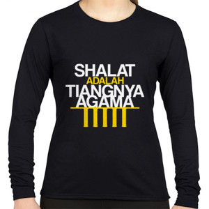 Kaos Shalat Tiang Agama