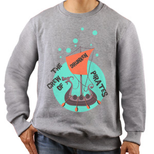 Jaket Sweater Drunken Pirates