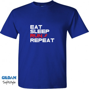 Kaos Eat Sleep Run Repeat (White)