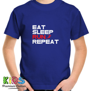Kaos Eat Sleep Run Repeat (White)