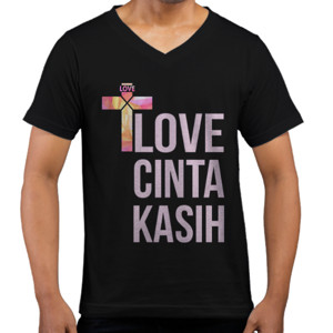 Kaos  LOVE CINTA KASIH