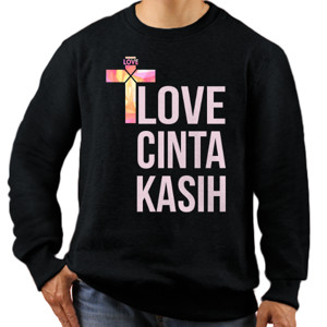 Jaket Sweater LOVE CINTA KASIH