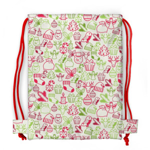 Tas Serut Fullprint TS - Christmas 10