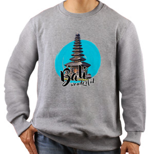 Jaket Sweater Bali Wonderful