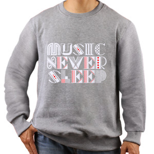 Jaket Sweater Music never Sleep