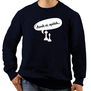 Jaket Sweater Awakni Apelah