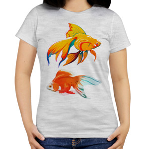 Kaos Two Cute Fishes - Kaos Dua Ikan Keren
