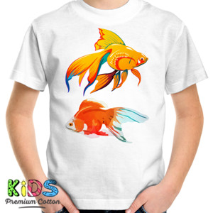 Kaos Two Cute Fishes - Kaos Dua Ikan Keren