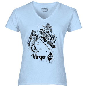 Kaos VIRGO ARTISTIC GIRL warna terang