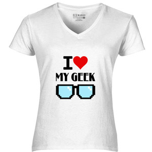 Kaos I Love My Geek
