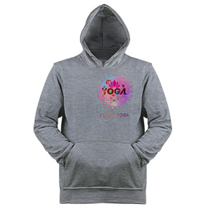 Jaket Hoodie I Love Yoga