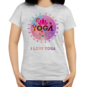 Kaos I Love Yoga