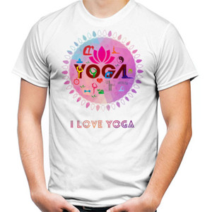 Kaos I Love Yoga